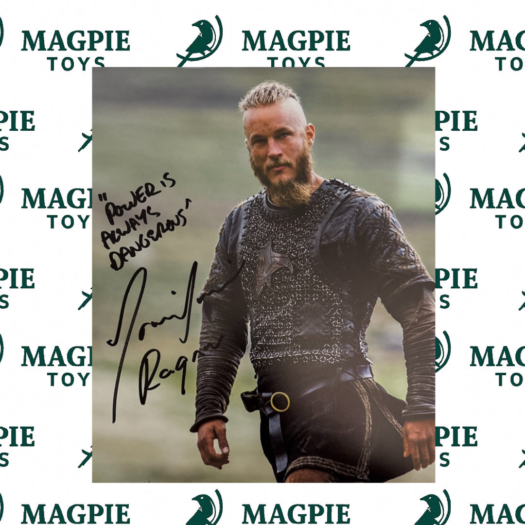 Travis Fimmel Signed Ragnar 11x14 Print - Quoted - VIKINGS
