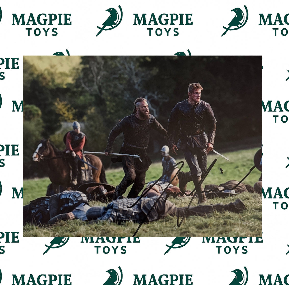 Travis Fimmel Signed Ragnar 8x10 Print - VIKINGS