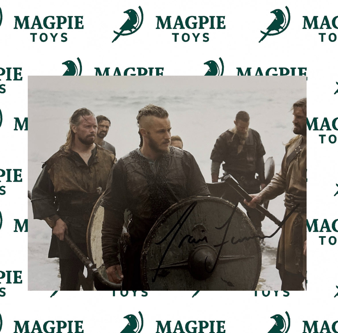 Travis Fimmel Signed Ragnar 8x10 Print - VIKINGS