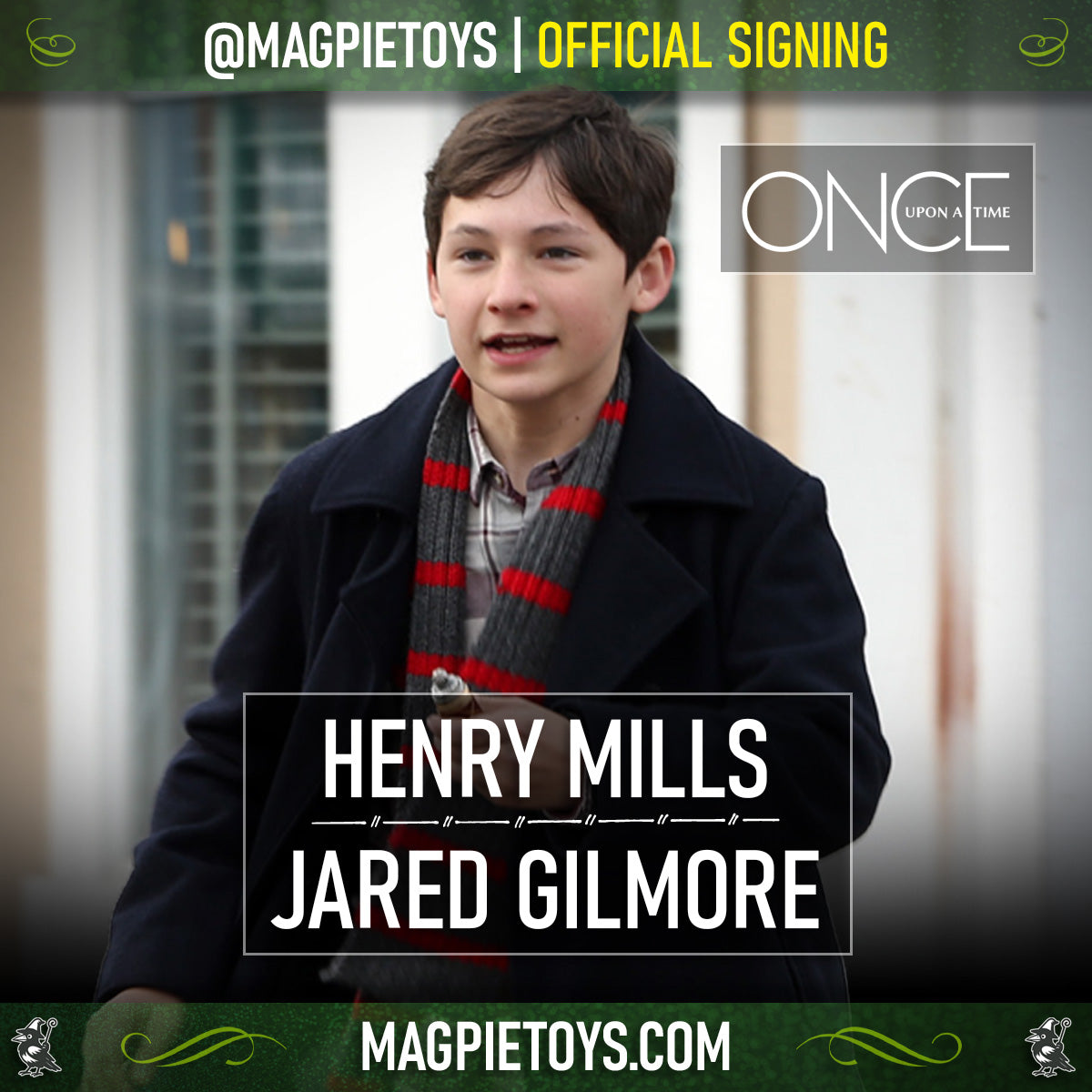 Jared Gilmore Autograph Signing