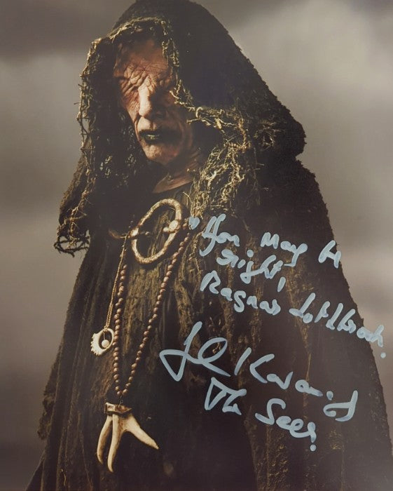 John Kavanagh Signed The Seer 8x10 Print - Vikings