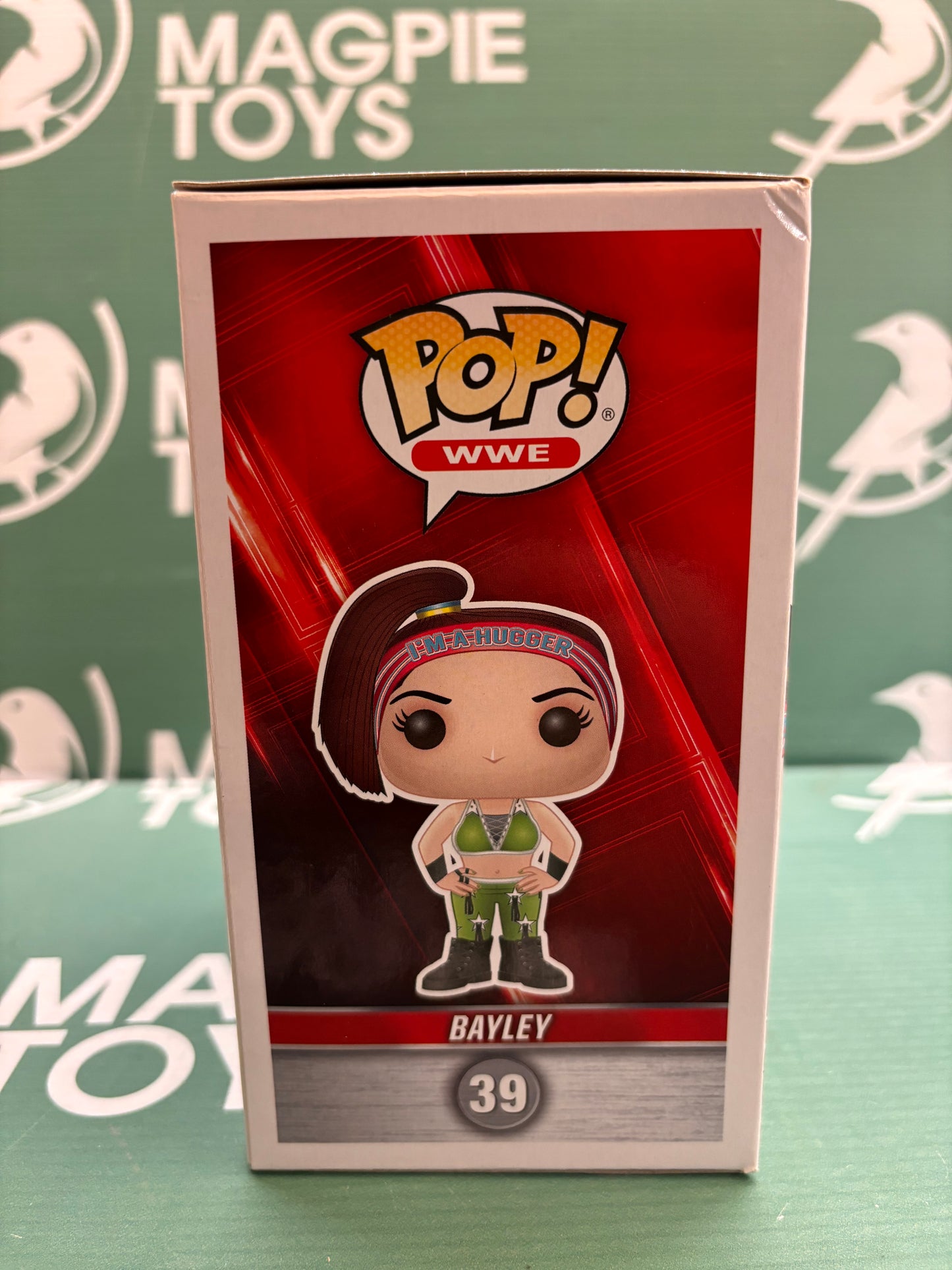 Bayley Signed Funko Pop - WWE Wrestling