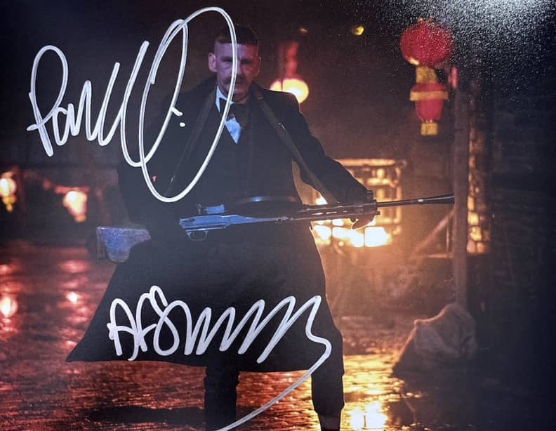 Paul Anderson Signed Peaky Blinders 8x10 Print