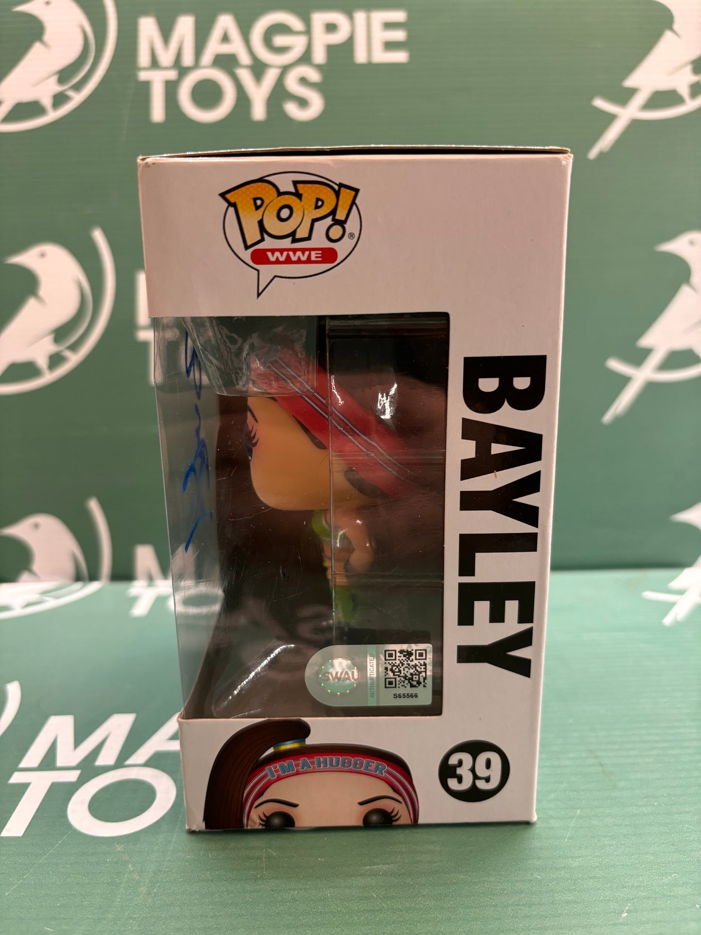 Bayley Signed Funko Pop - WWE Wrestling