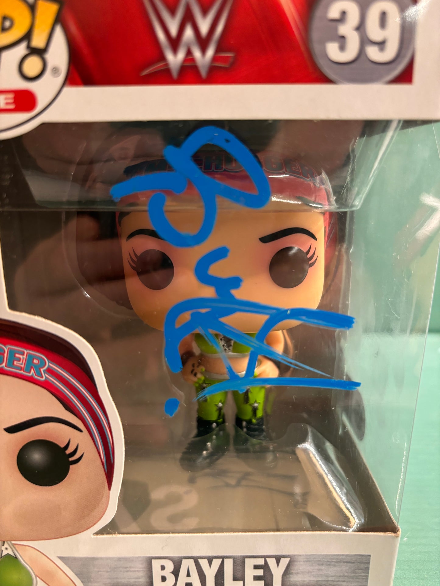 Bayley Signed Funko Pop - WWE Wrestling