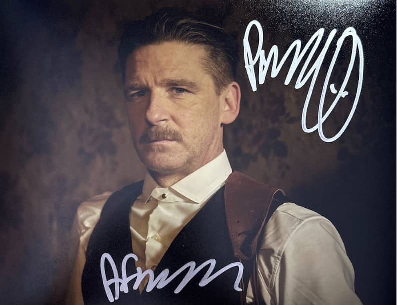 Paul Anderson Signed Peaky Blinders 8x10 Print