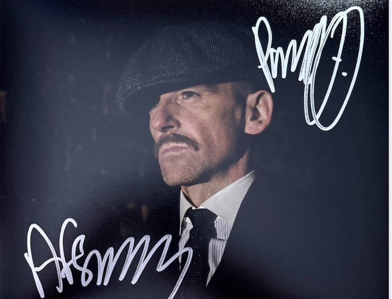 Paul Anderson Signed Peaky Blinders 8x10 Print