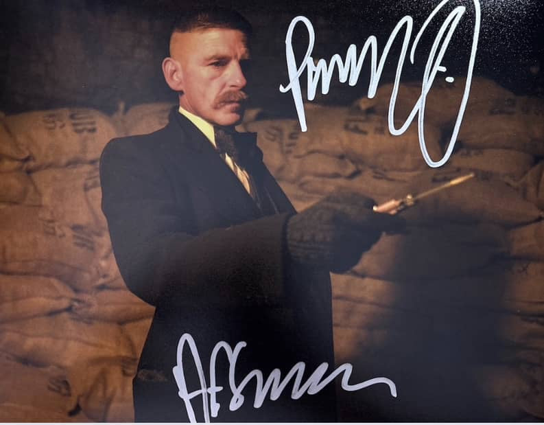 Paul Anderson Signed Peaky Blinders 8x10 Print