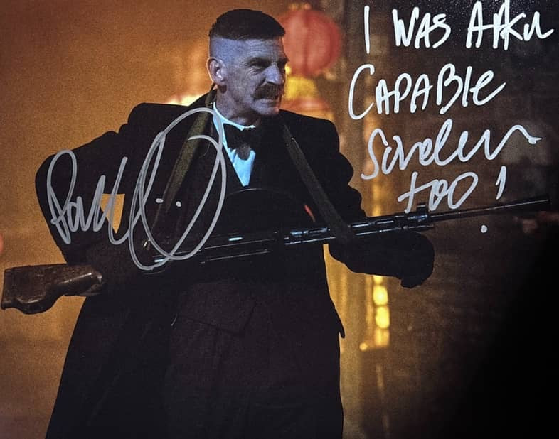 Paul Anderson Signed Peaky Blinders 11x14 Print