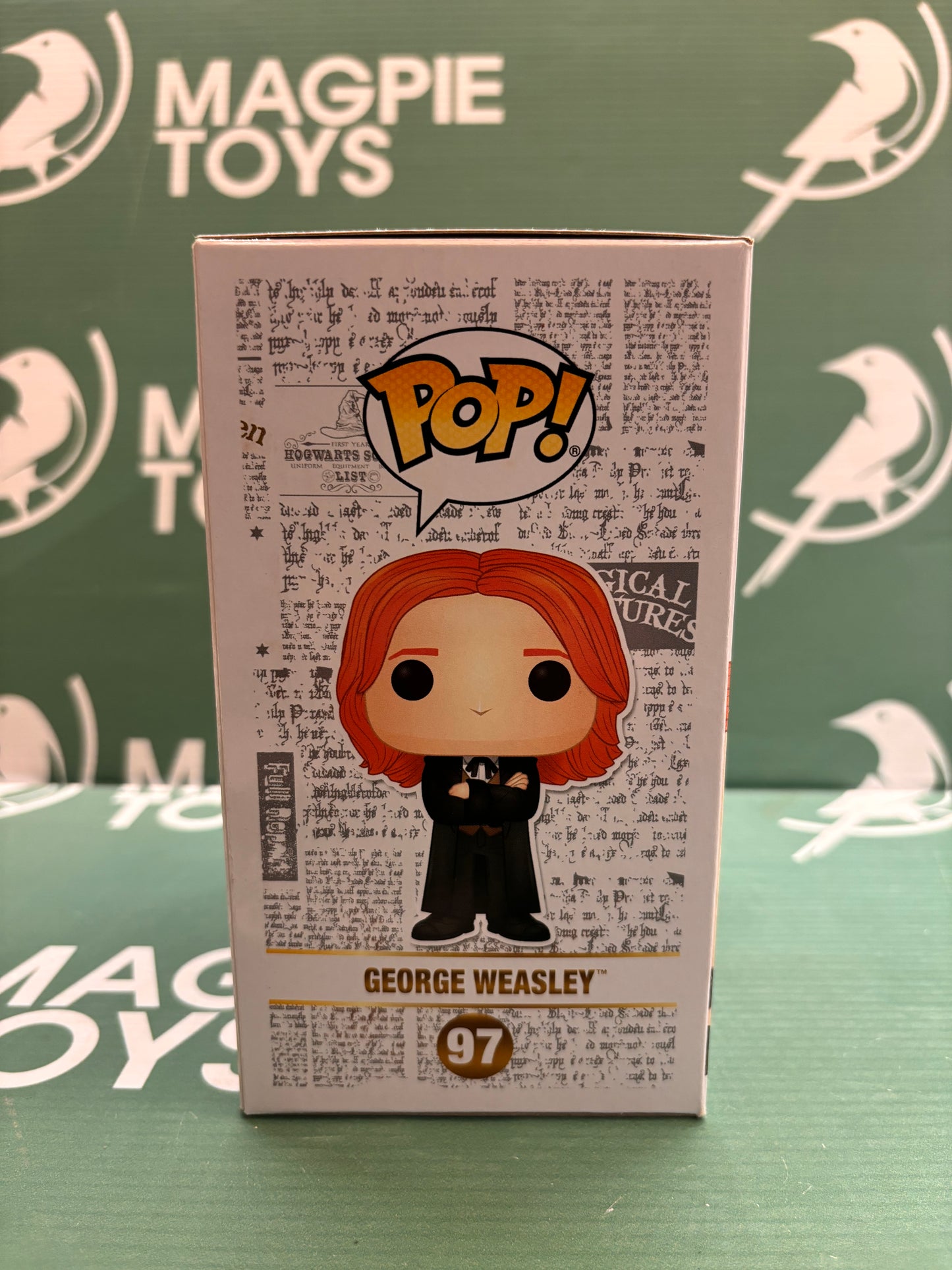 Oliver Phelps Signed George Weasley Funko Pop - Harry Potter