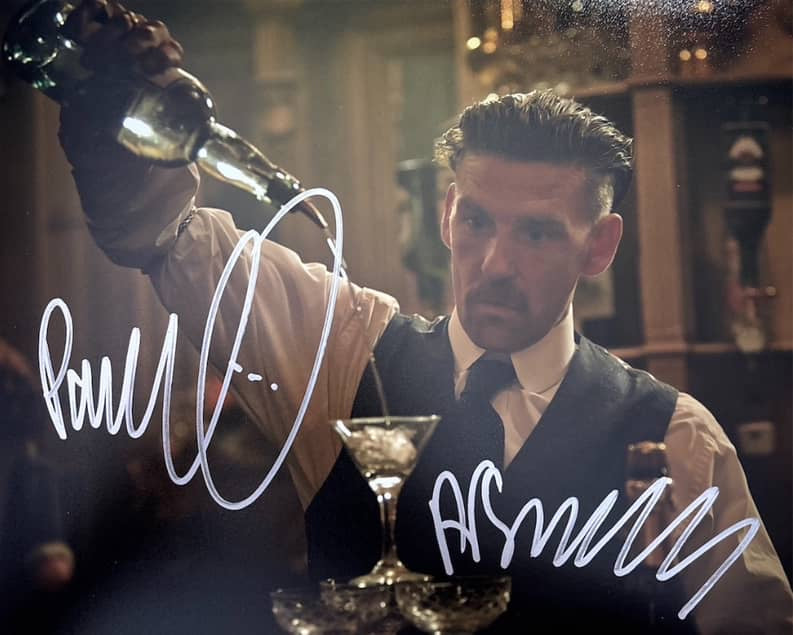 Paul Anderson Signed Peaky Blinders 8x10 Print