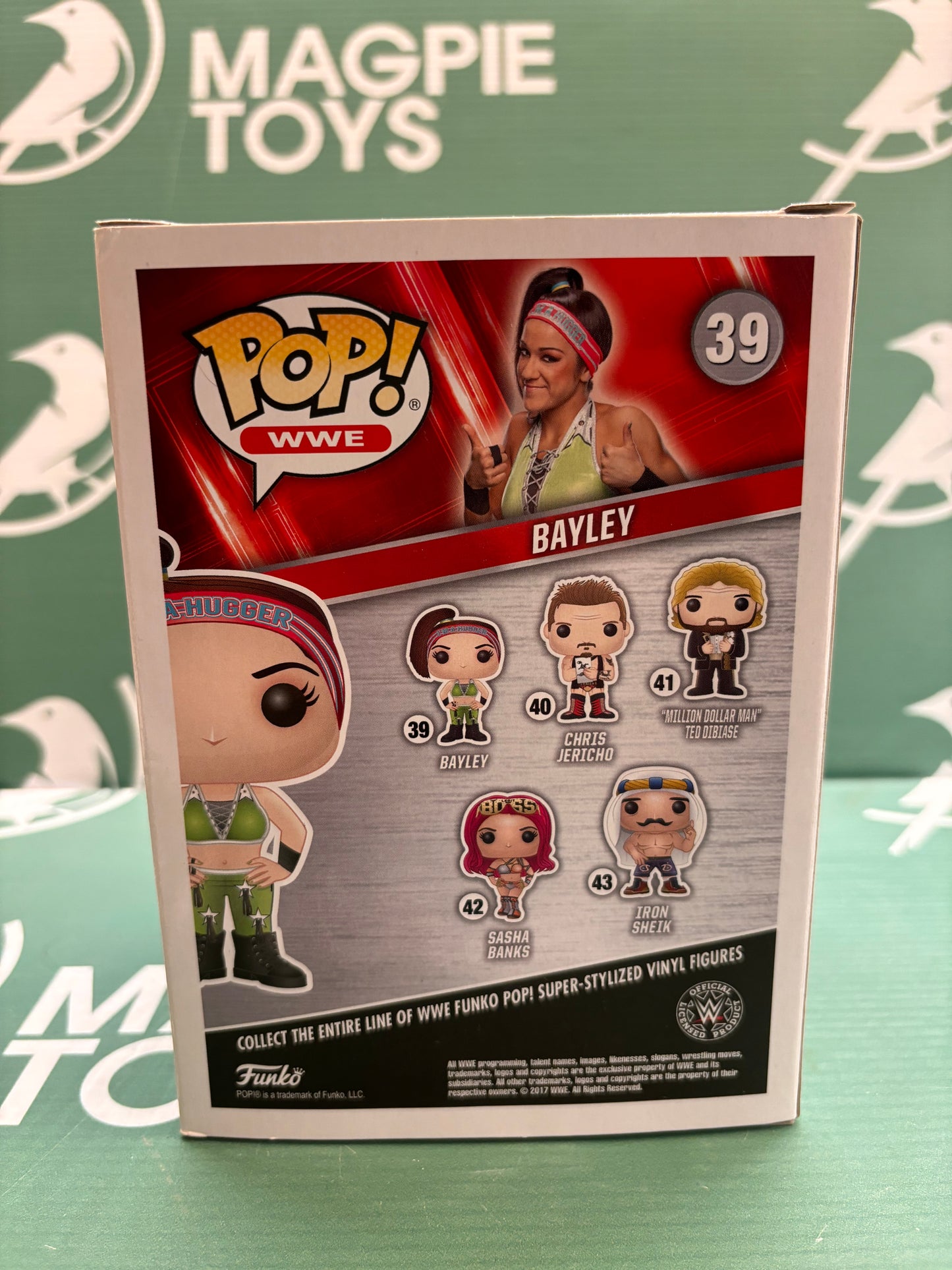 Bayley Signed Funko Pop - WWE Wrestling