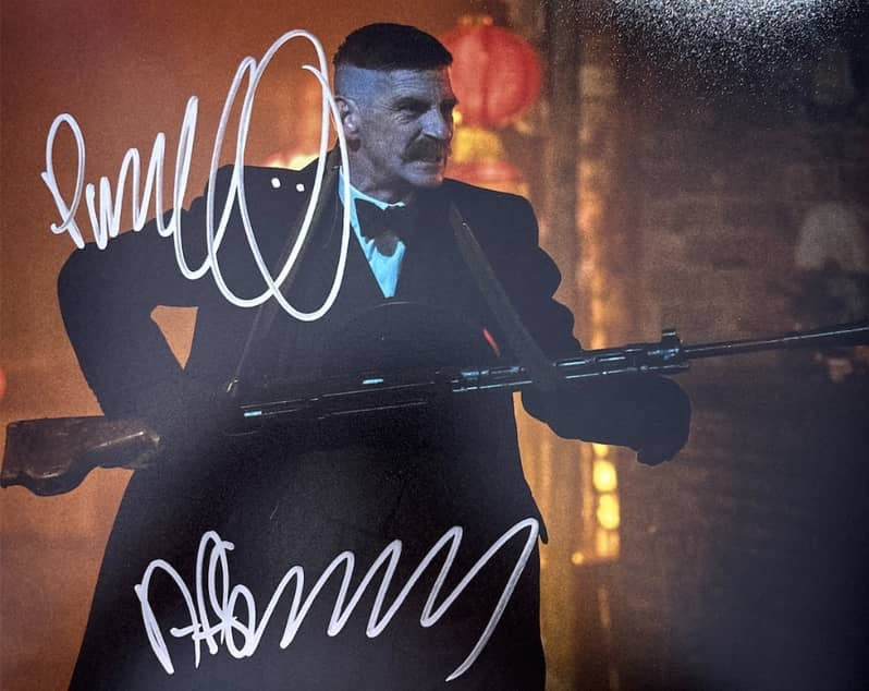 Paul Anderson Signed Peaky Blinders 8x10 Print