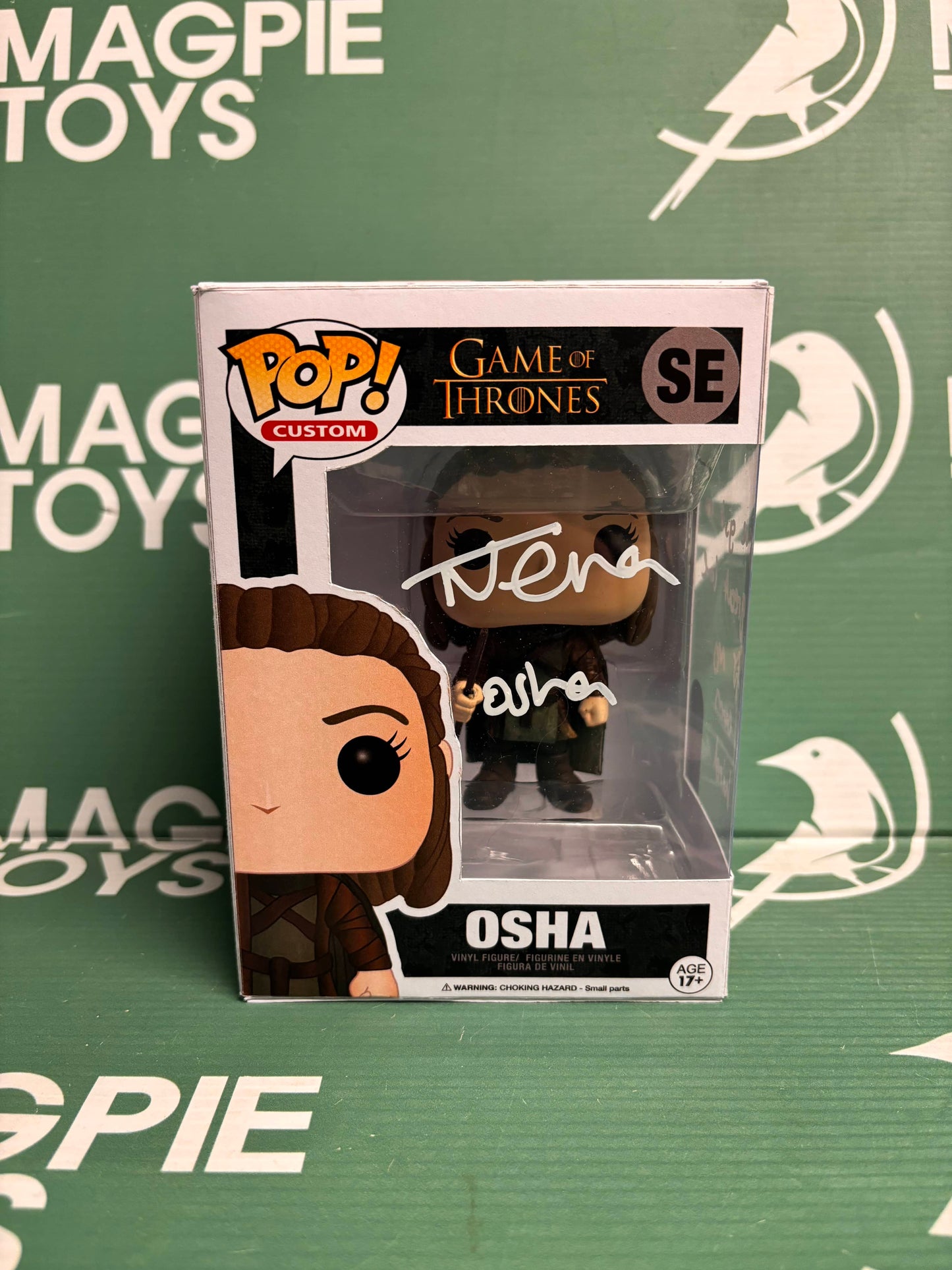 Natalia Tena Signed Game Of Thrones OSHA Funko Pop! Vinyl