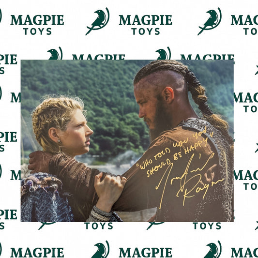 Travis Fimmel Signed Ragnar 11x14 Print - Quoted - VIKINGS