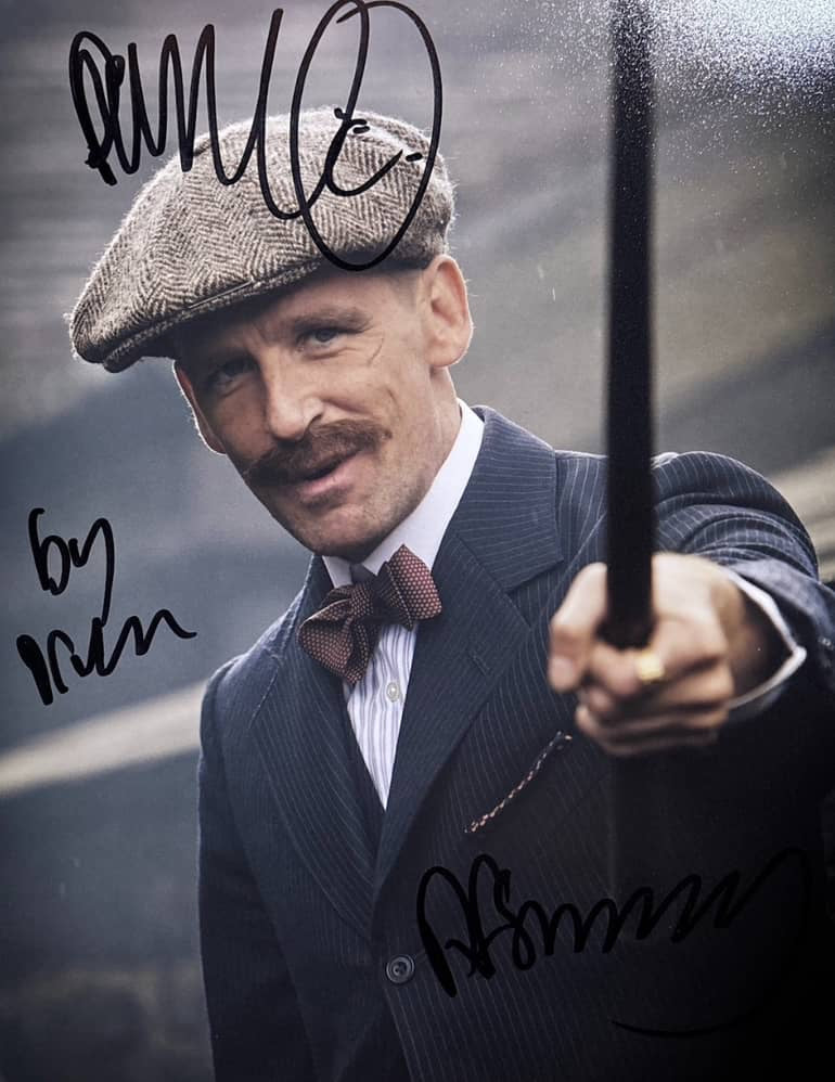 Paul Anderson Signed Peaky Blinders 11x14 Print