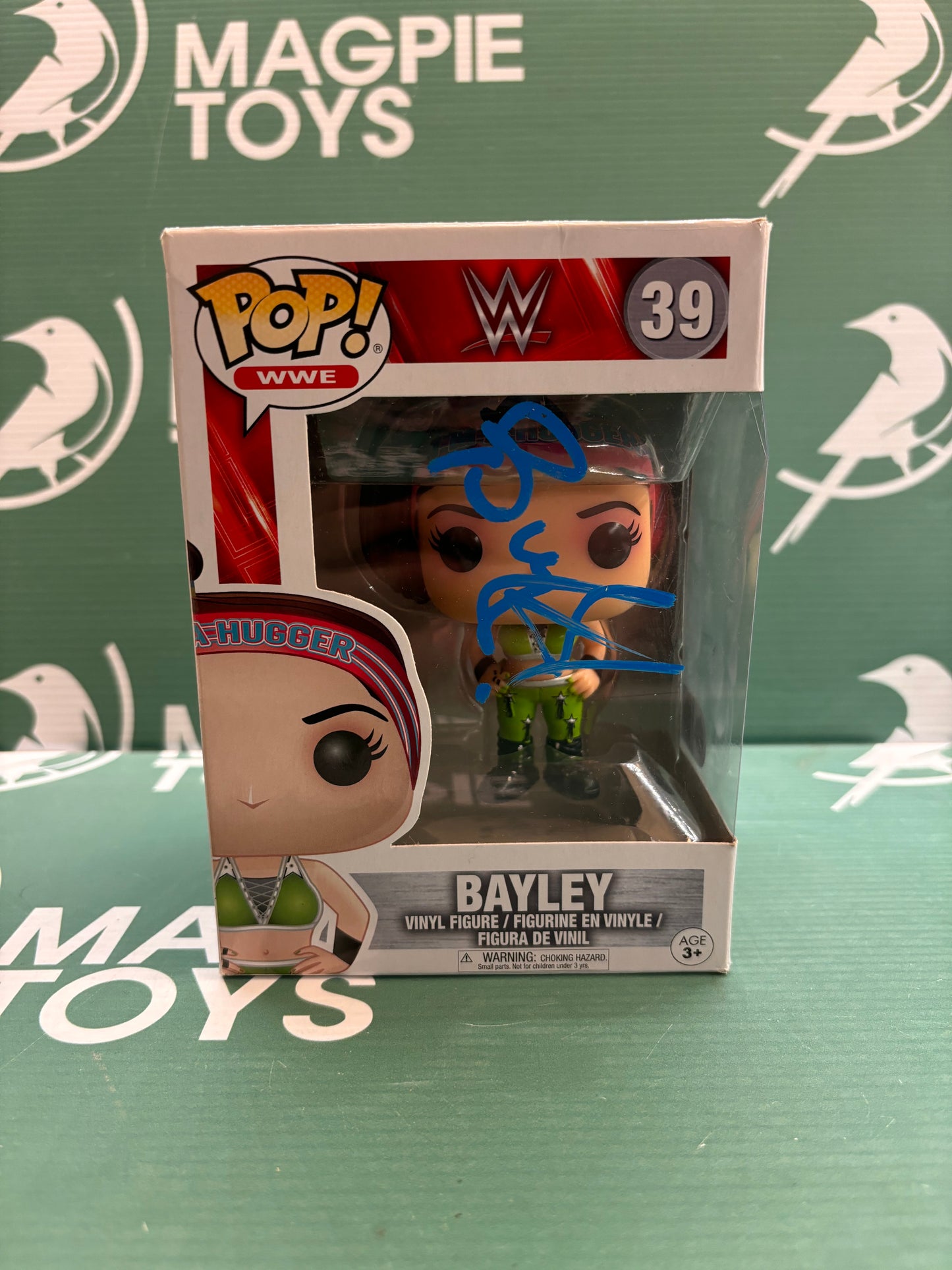 Bayley Signed Funko Pop - WWE Wrestling