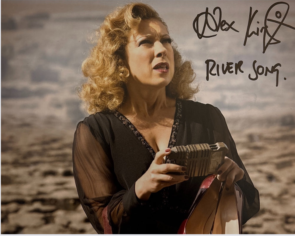 Alex Kingston Signed River Song 8x10 Print - Doctor Who