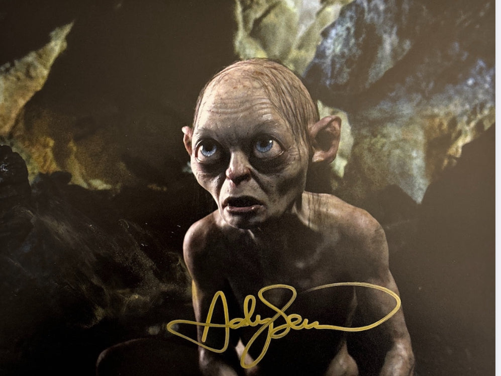 Andy Serkis Signed Gollum 8x10 Print - Lord Of The Rings