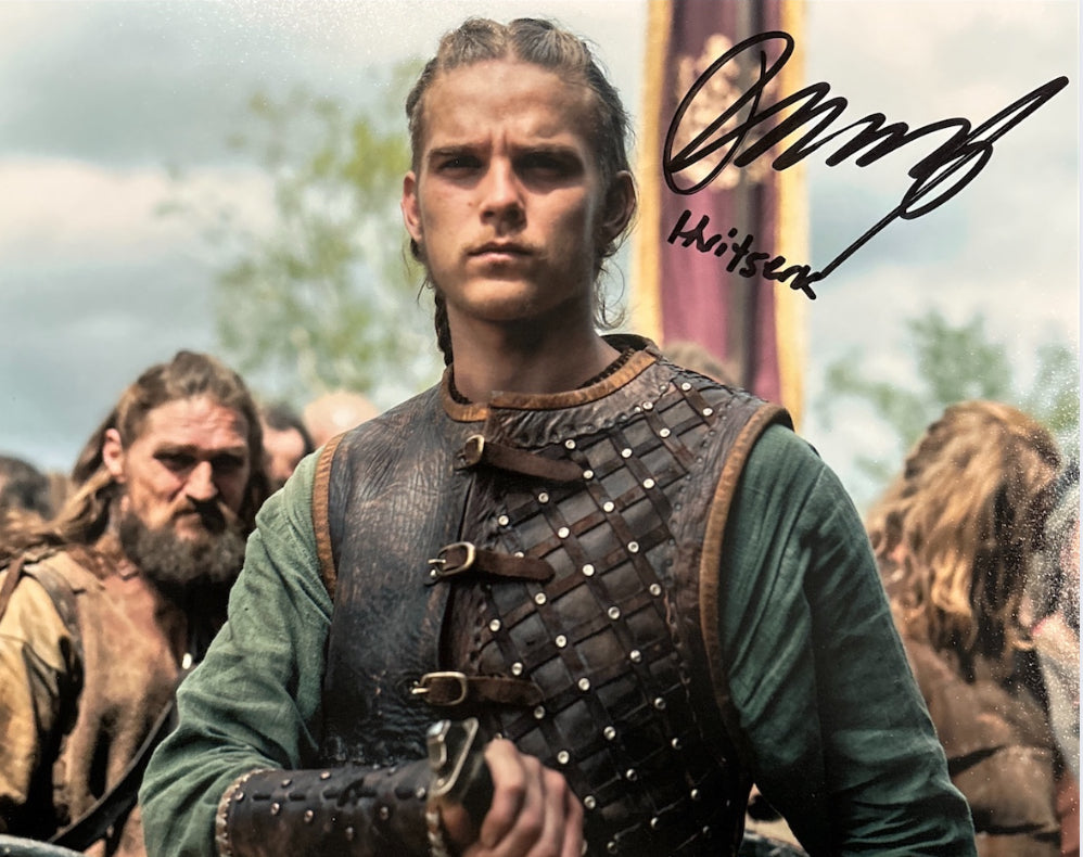 Marco Ilso Signed Hvitserk 8x10 Print - Vikings