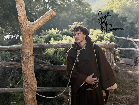 George Blagden Signed Athelstan 11x14 Print - Vikings