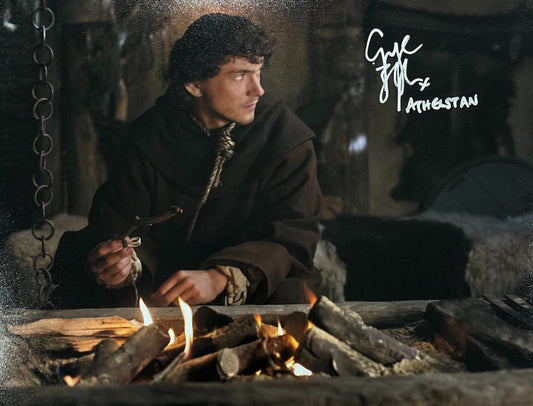 George Blagden Signed Athelstan 11x14 Print - Vikings