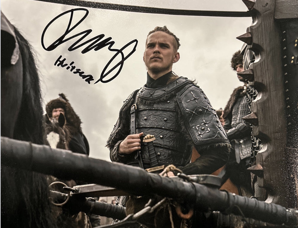 Marco Ilso Signed Hvitserk 8x10 Print - Vikings