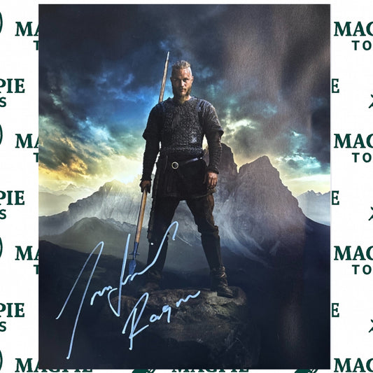Travis Fimmel Signed Ragnar 11x14 Print - VIKINGS