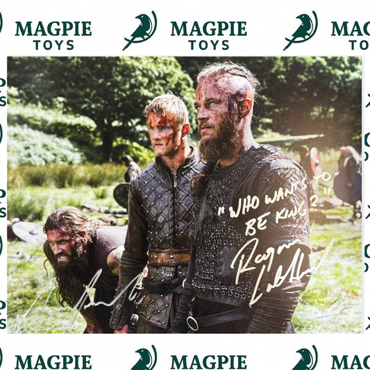 Travis Fimmel Signed Ragnar 11x14 Print - Quoted - VIKINGS