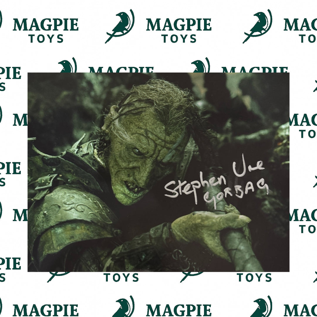 Stephen Ure Signed Gorbag 8x10 - Lord Of The Rings