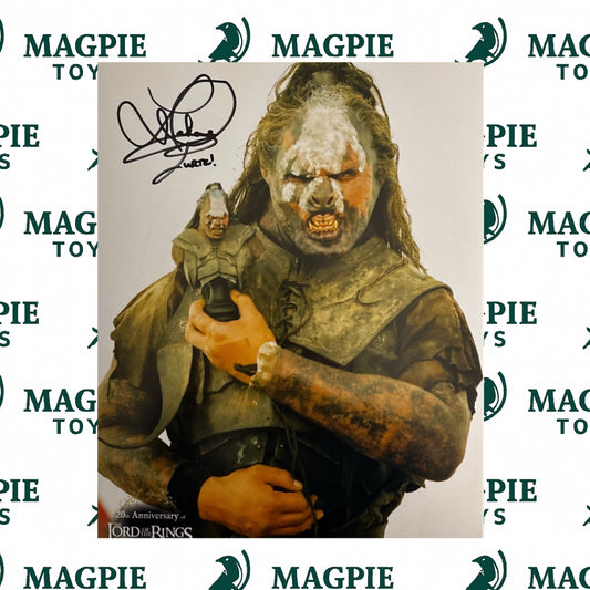 Lawrence Makoare Signed Lurtz 8x10 - Lord Of The Rings