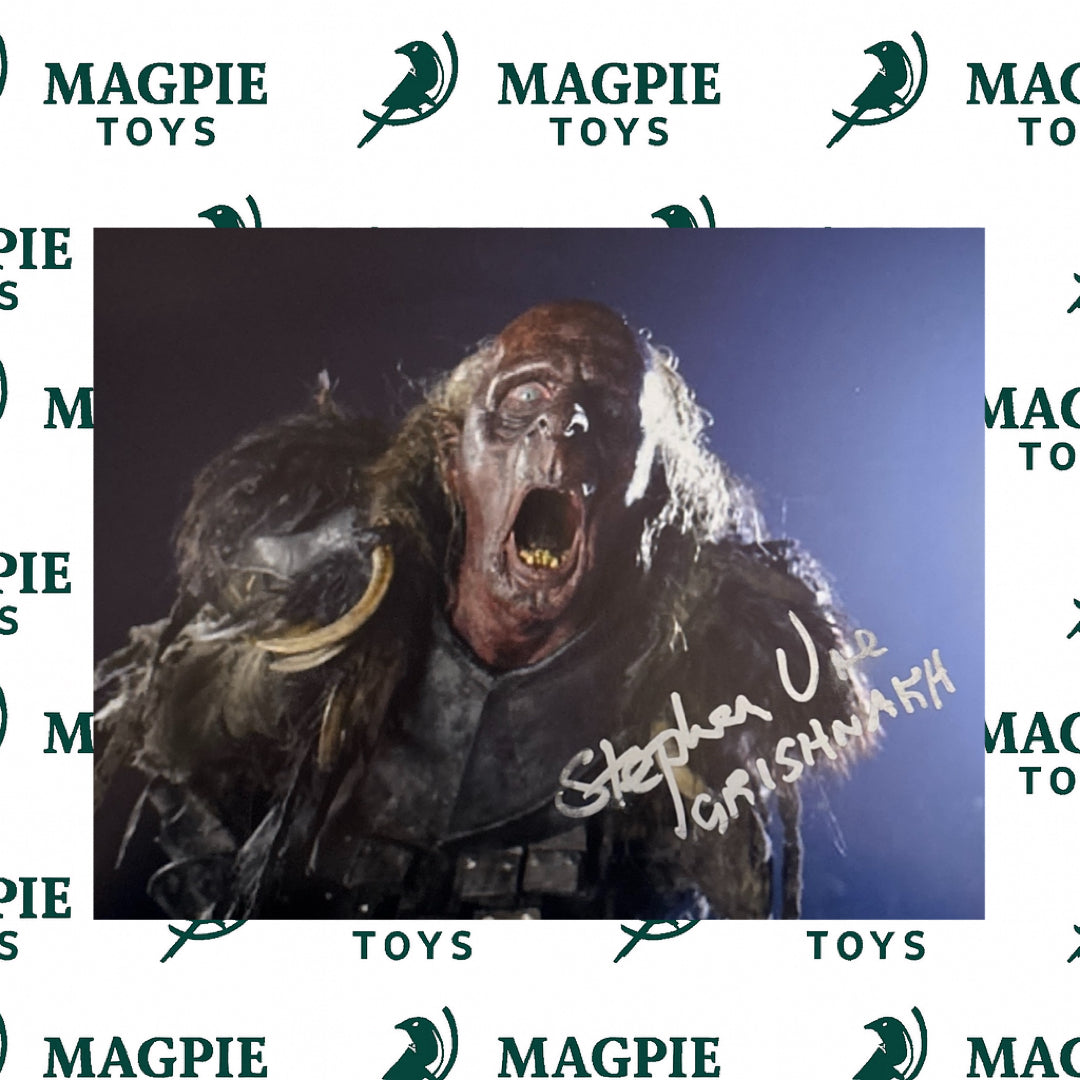 Stephen Ure Signed Grishnakh 8x10 - Lord Of The Rings