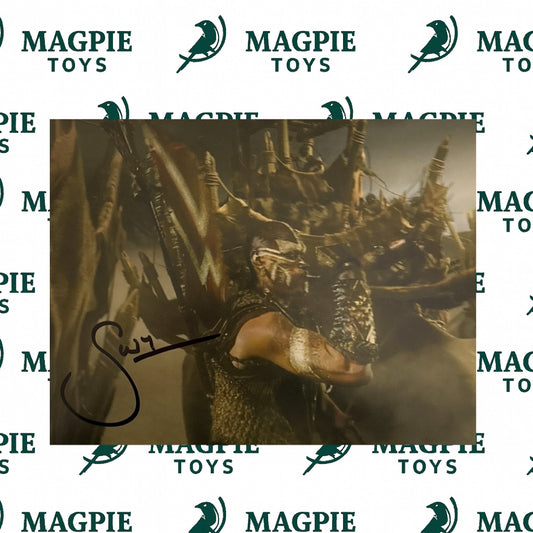 Shane Rangi Signed Hareadim Rider 8x10 - Lord Of The Rings