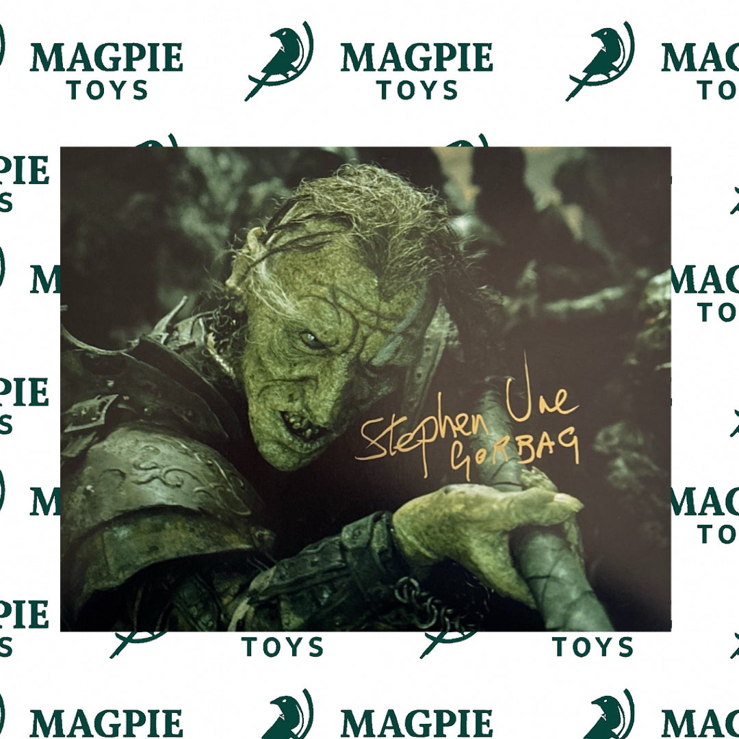 Stephen Ure Signed Gorbag 8x10 - Lord Of The Rings