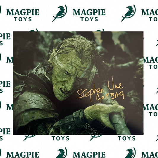 Stephen Ure Signed Gorbag 8x10 - Lord Of The Rings