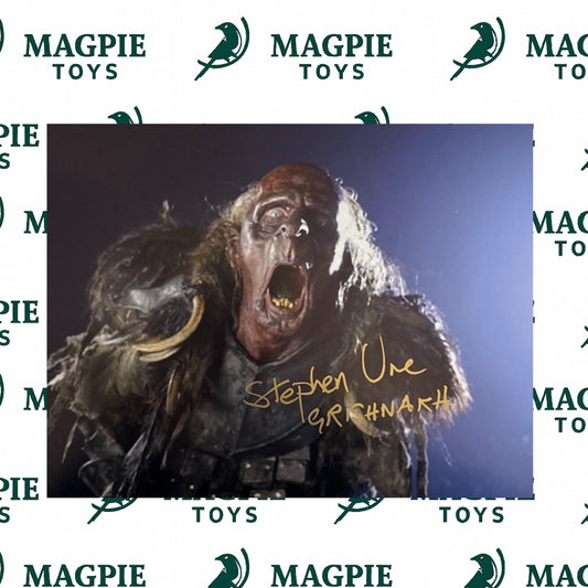 Stephen Ure Signed Grishnakh 8x10 - Lord Of The Rings