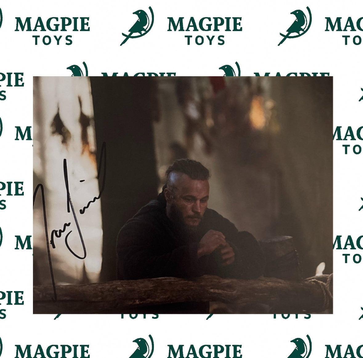Travis Fimmel Signed Ragnar 8x10 Print - VIKINGS