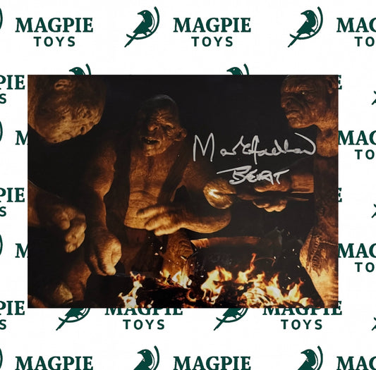 Mark Hadlow Signed Bert 8x10 - Lord Of The Rings