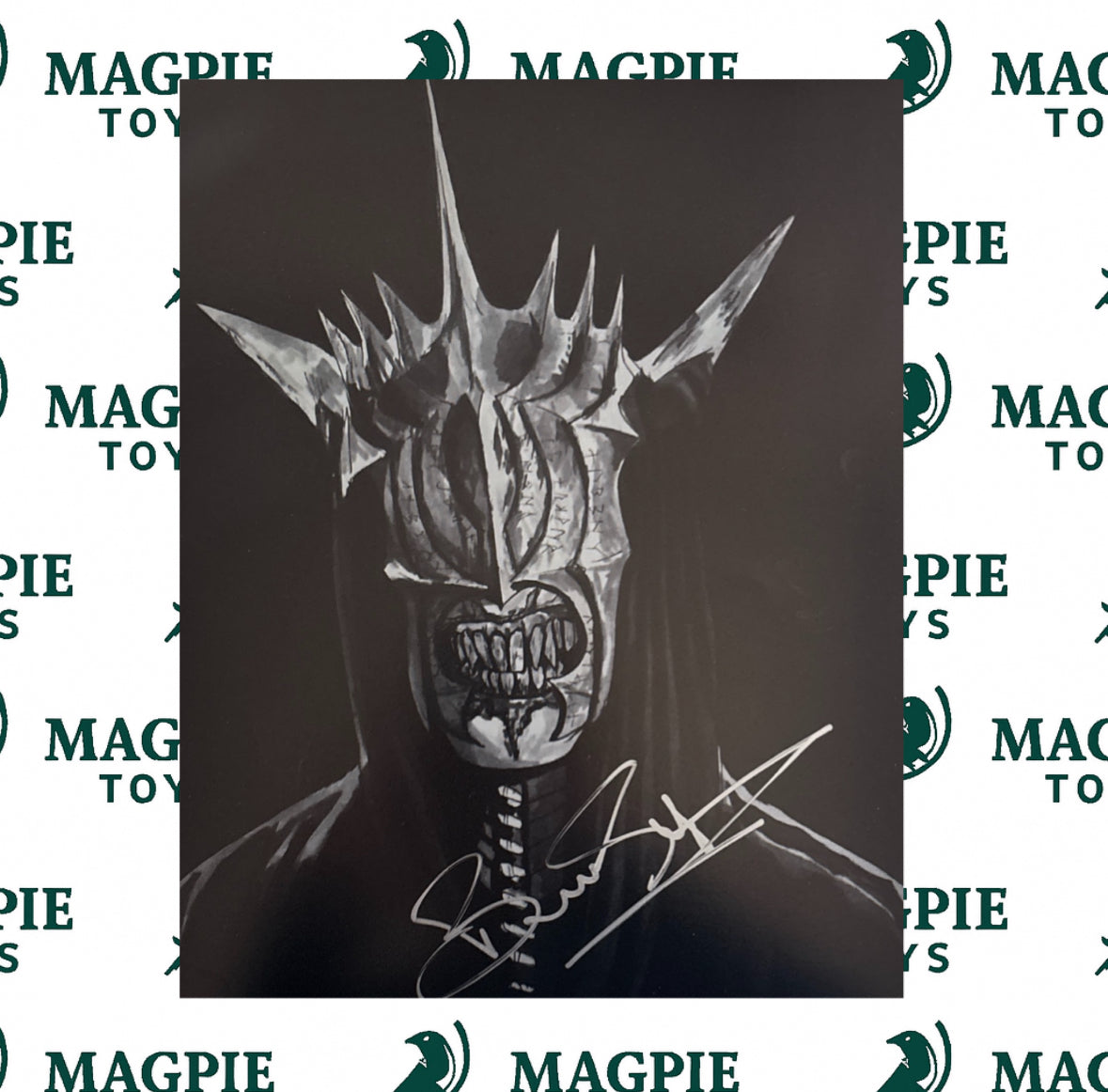 Bruce Spence Signed Mouth Of Sauron 8x10 - Lord Of The Rings