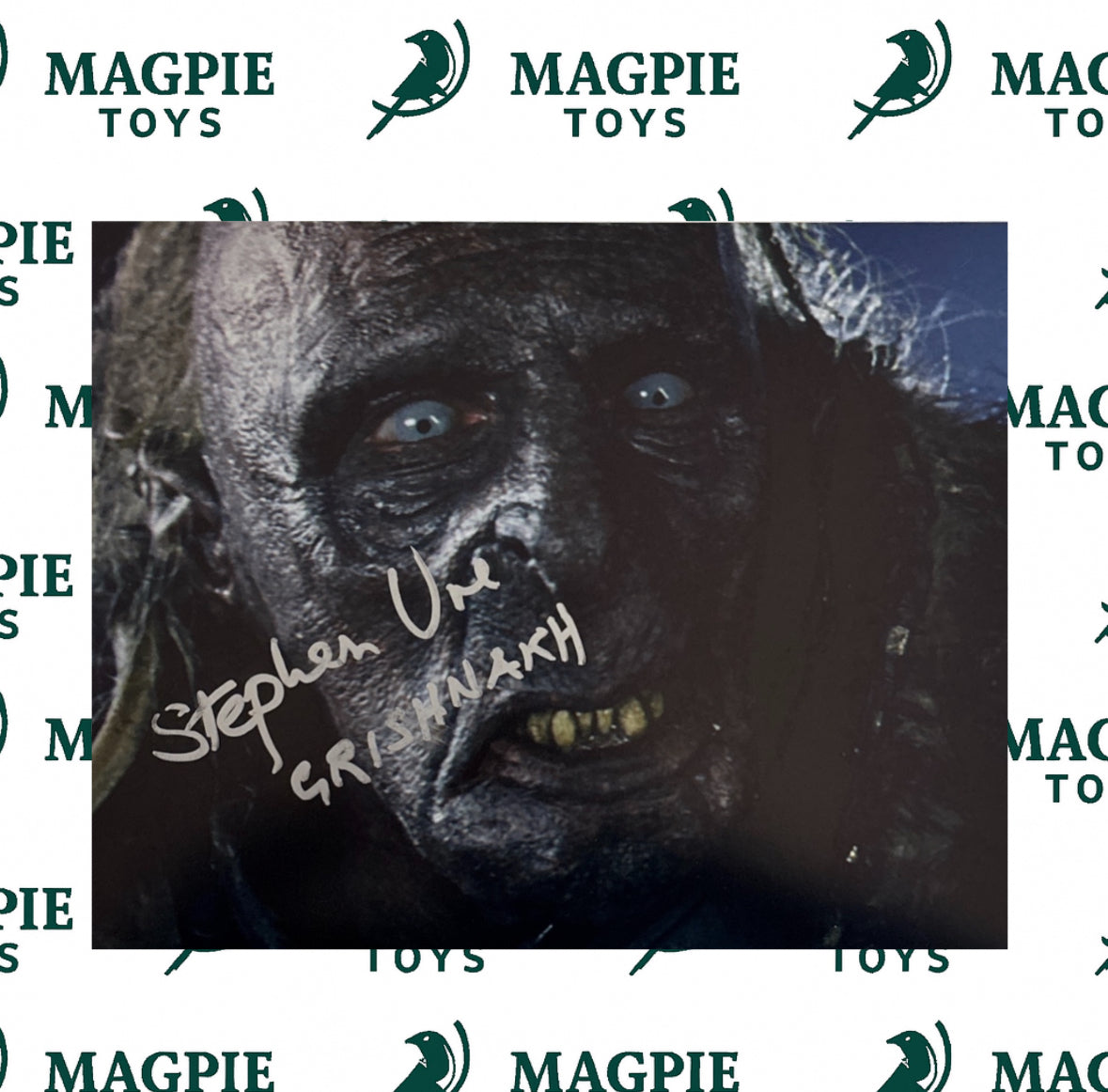 Stephen Ure Signed Grishnakh 8x10 - Lord Of The Rings