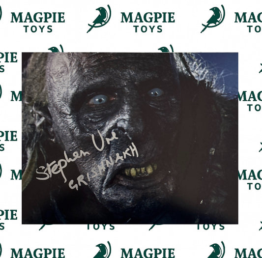 Stephen Ure Signed Grishnakh 8x10 - Lord Of The Rings