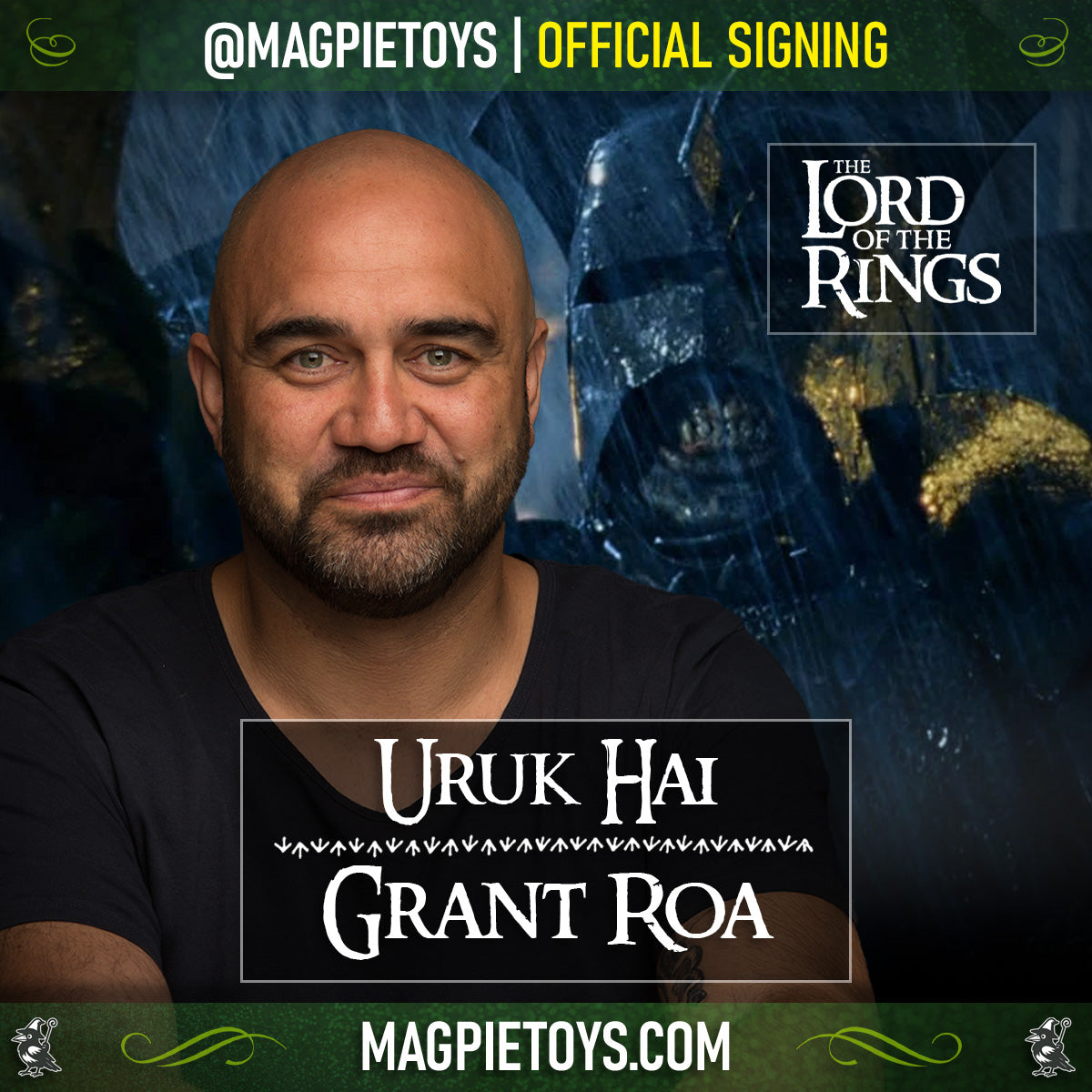 Grant Roa Autograph Signing