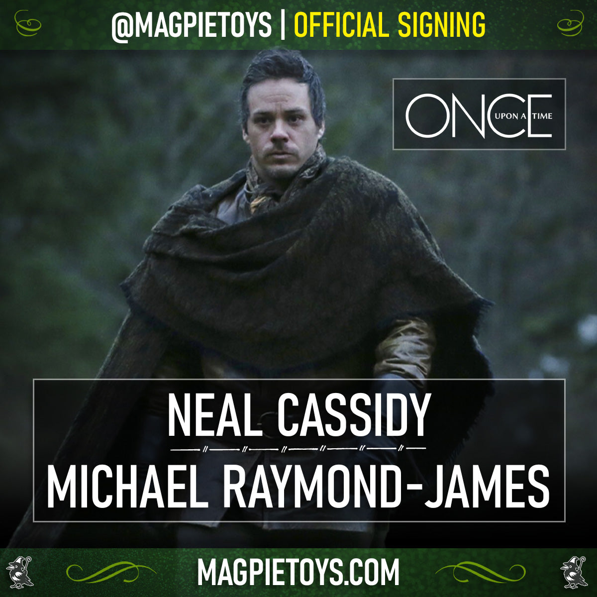 Michael Raymond-James Autograph Signing