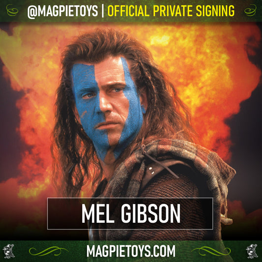 Mel Gibson Autograph Signing