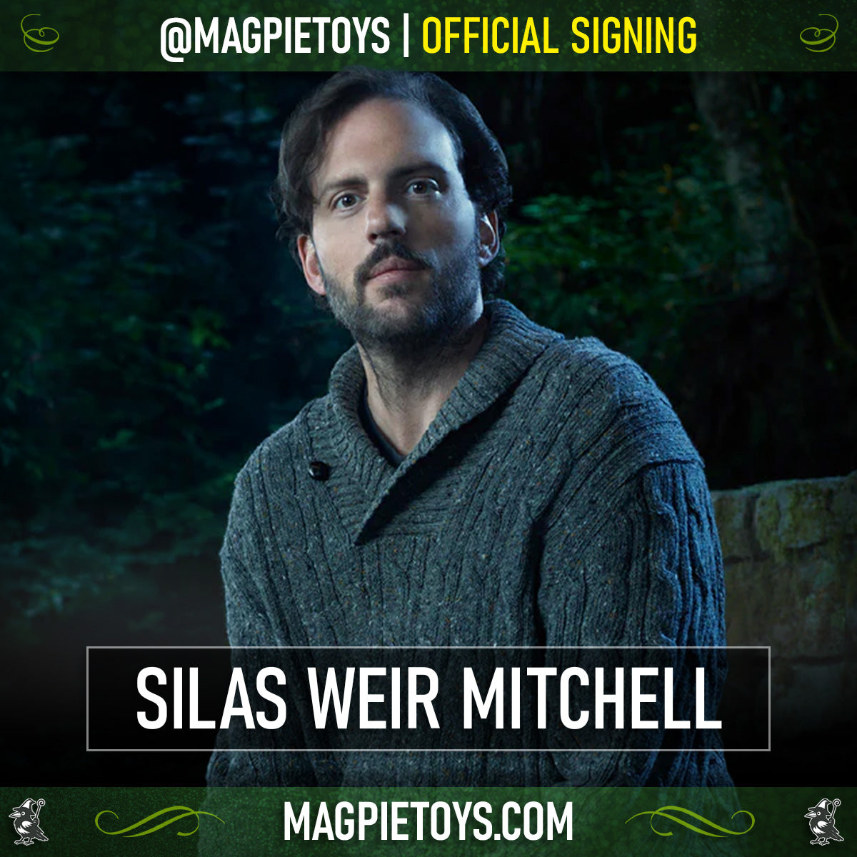 Silas Weir Mitchell Autograph Signing