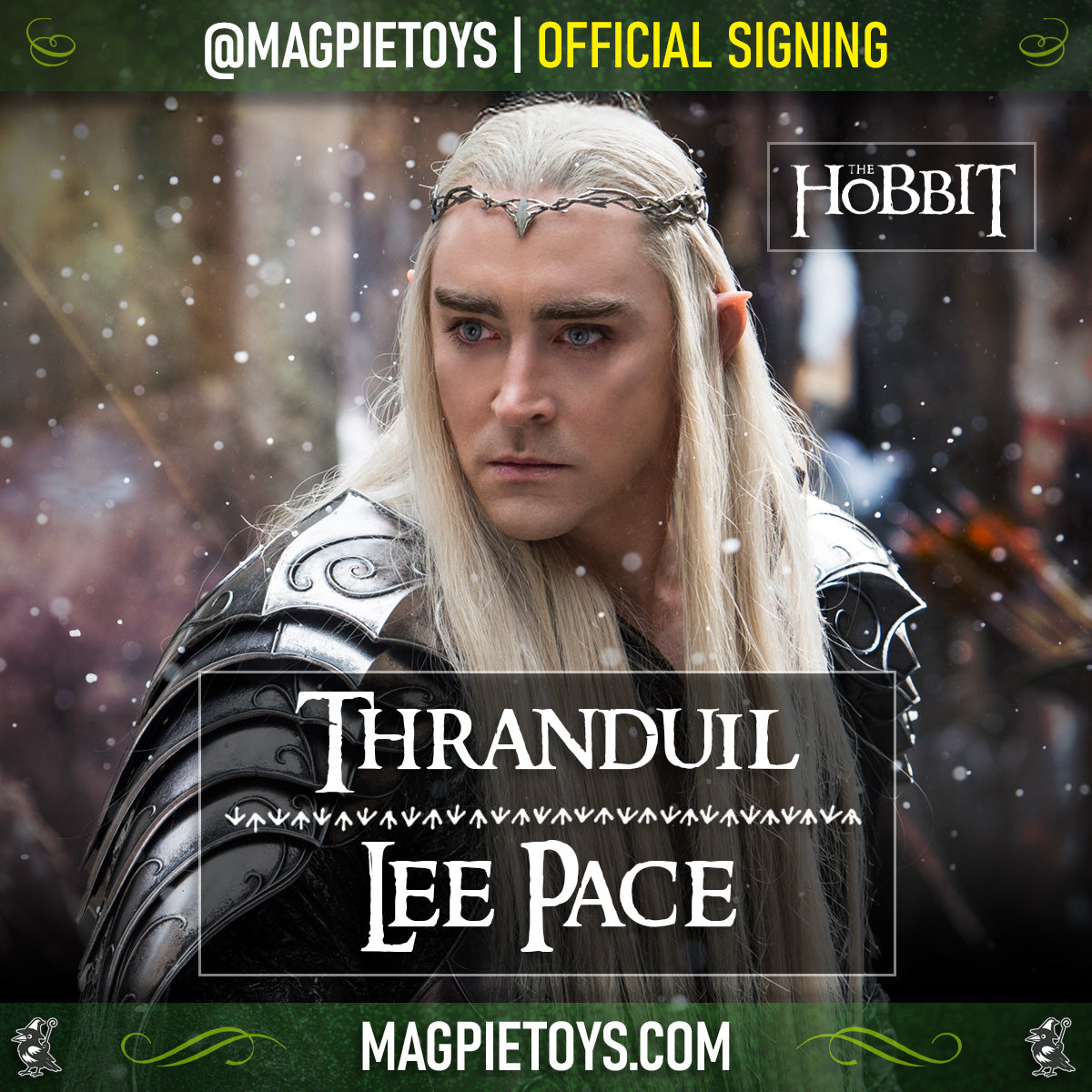 Lee Pace Autograph Signing