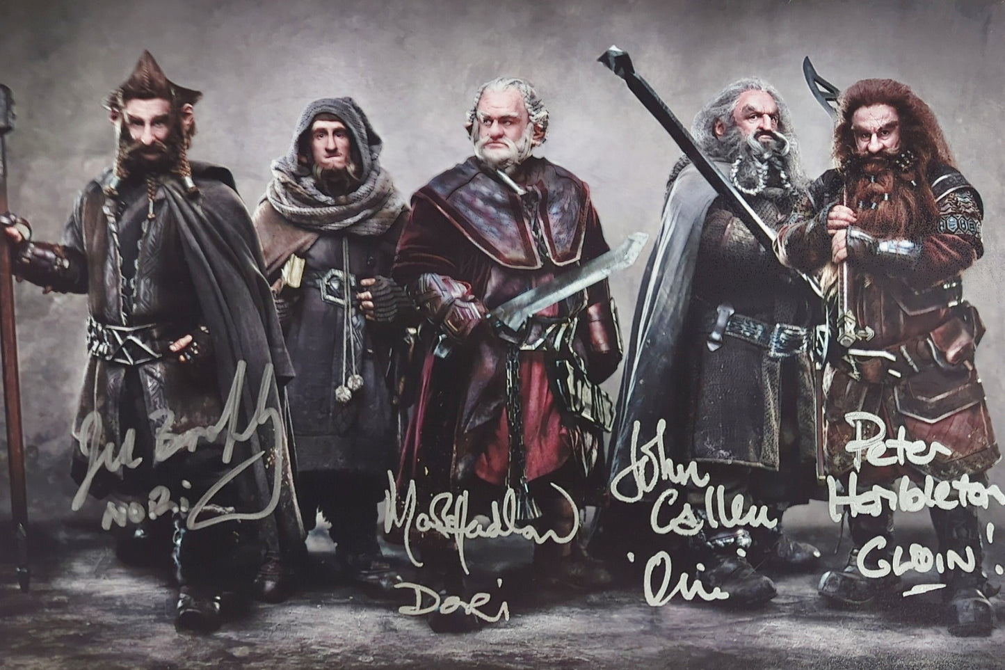 Multi Signed 8x12 Print - The Hobbit