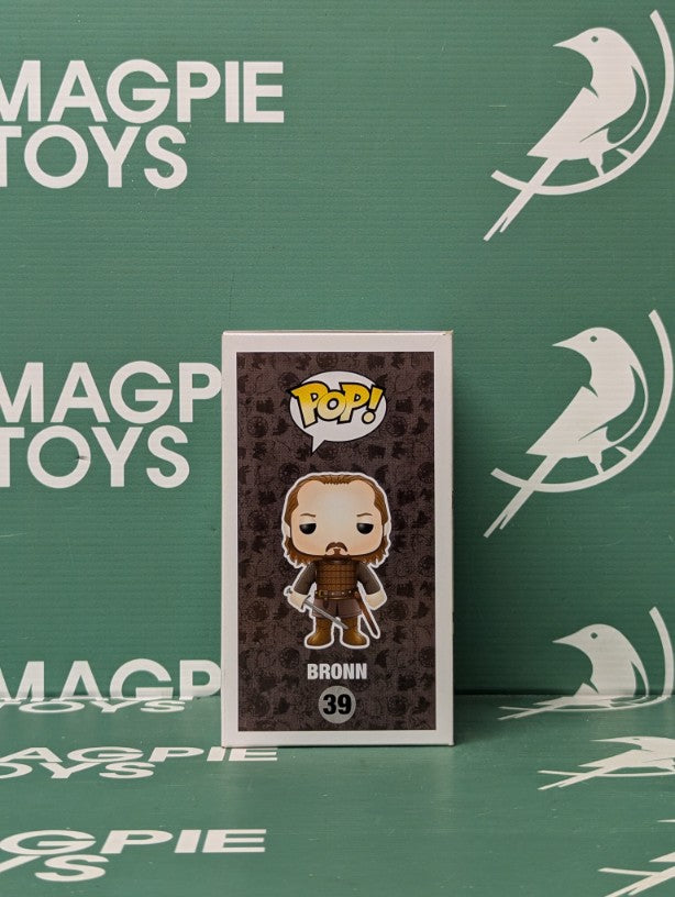 Jerome Flynn Signed Bronn Funko Pop - Game Of Thrones