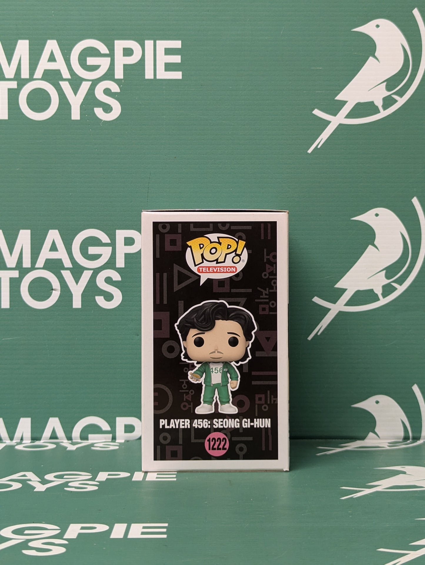 Lee Jung-jae Signed Player 456: Seong Gi-Hun Funko Pop Squid Games