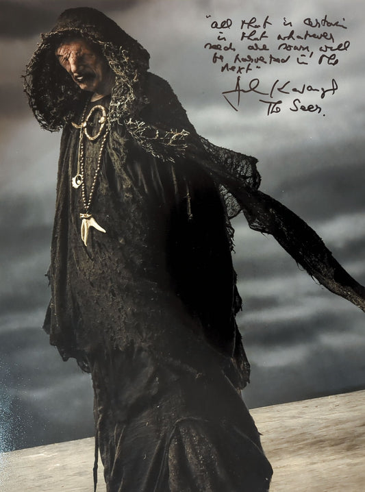 John Kavanagh Signed The Seer 12x16 Print - Vikings